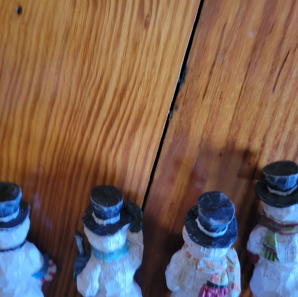 ❤️🩷❤️Set of 4 stainless holiday snowman snowmen spreaders hosting - Picture 7 of 8